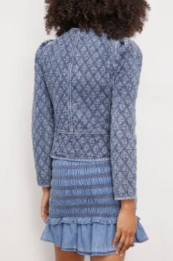 Deliona Jacket In Light Blue -Dries Van Noten Shop etoileisabelmarant DelionaJacketinLightBlue 3