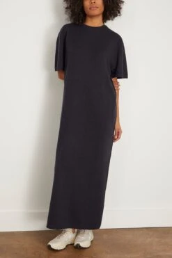 Kris Dress In Navy -Dries Van Noten Shop extreme KrisDressinNavy 2