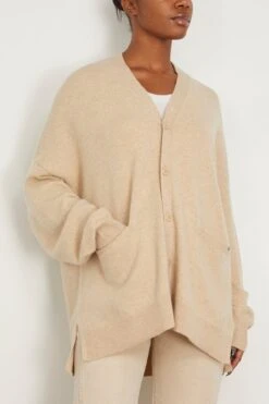 Tokio Cardigan In Latte 7 Tokio Cardigan In Latte -Dries Van Noten Shop extreme TokioCardiganinLatte 2