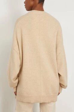Tokio Cardigan In Latte 8 Tokio Cardigan In Latte -Dries Van Noten Shop extreme TokioCardiganinLatte 3