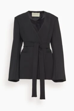 Leonora Blazer In Black