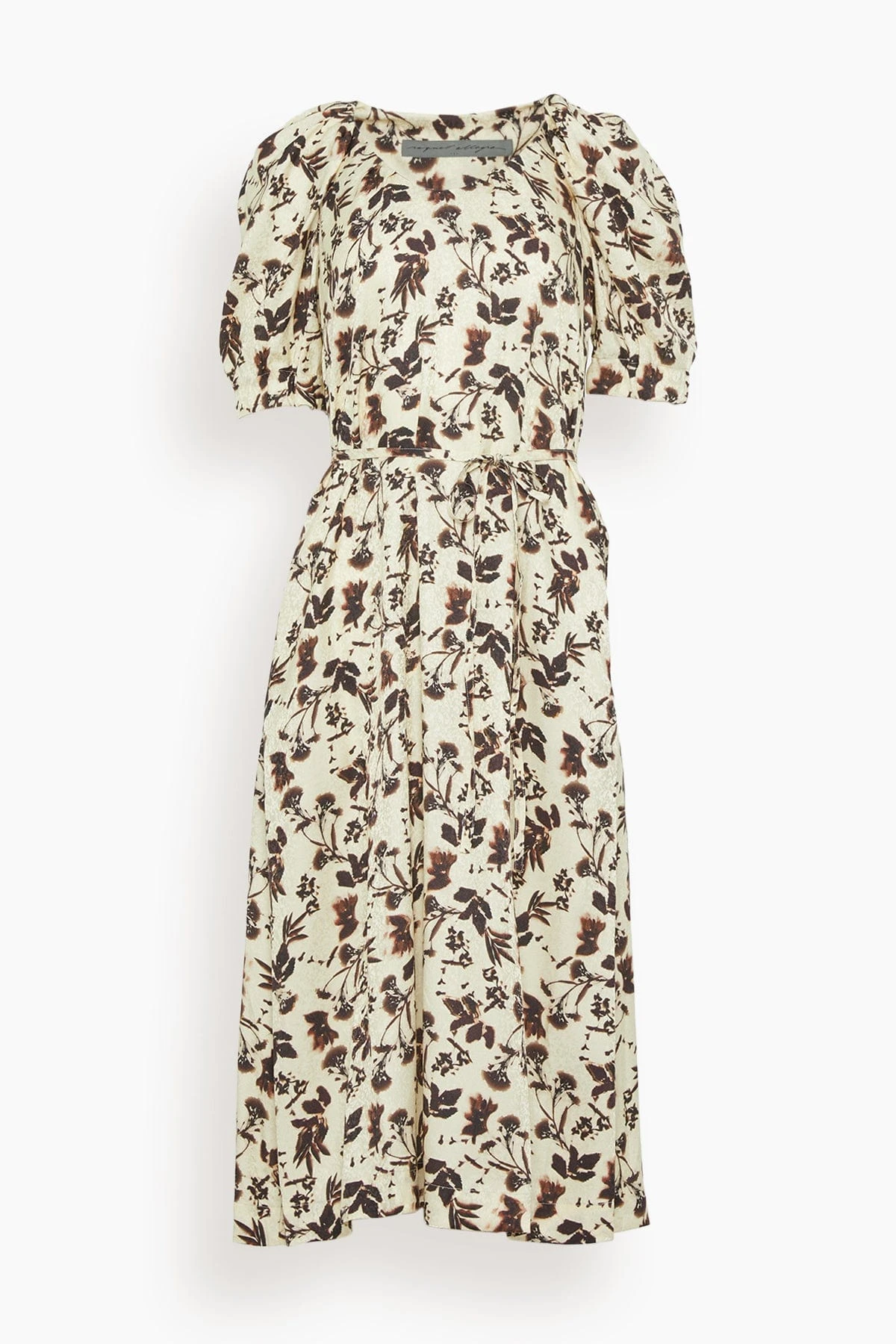 Darling Dress In Cream Flower 1 Darling Dress In Cream Flower