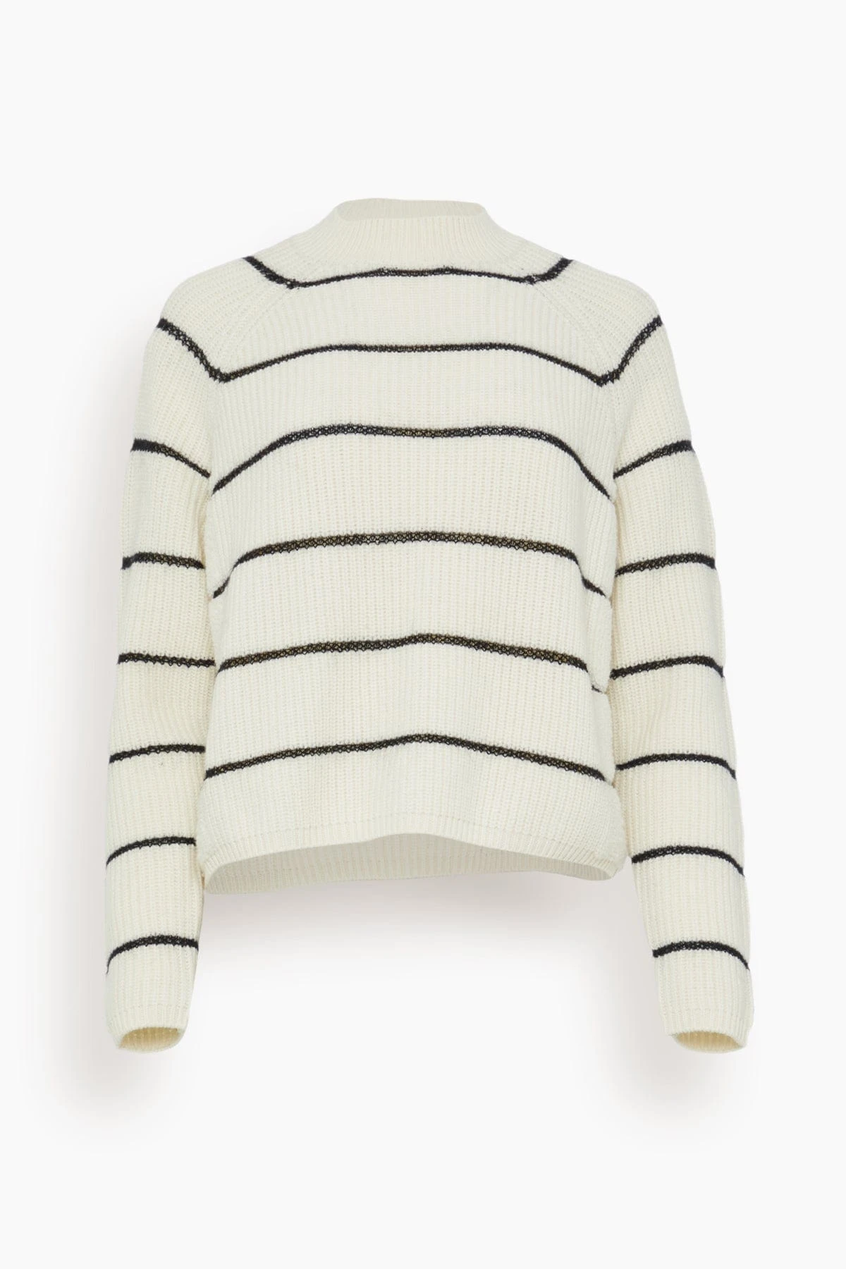 Relief Stripes Sweater In Cream 1 Relief Stripes Sweater In Cream