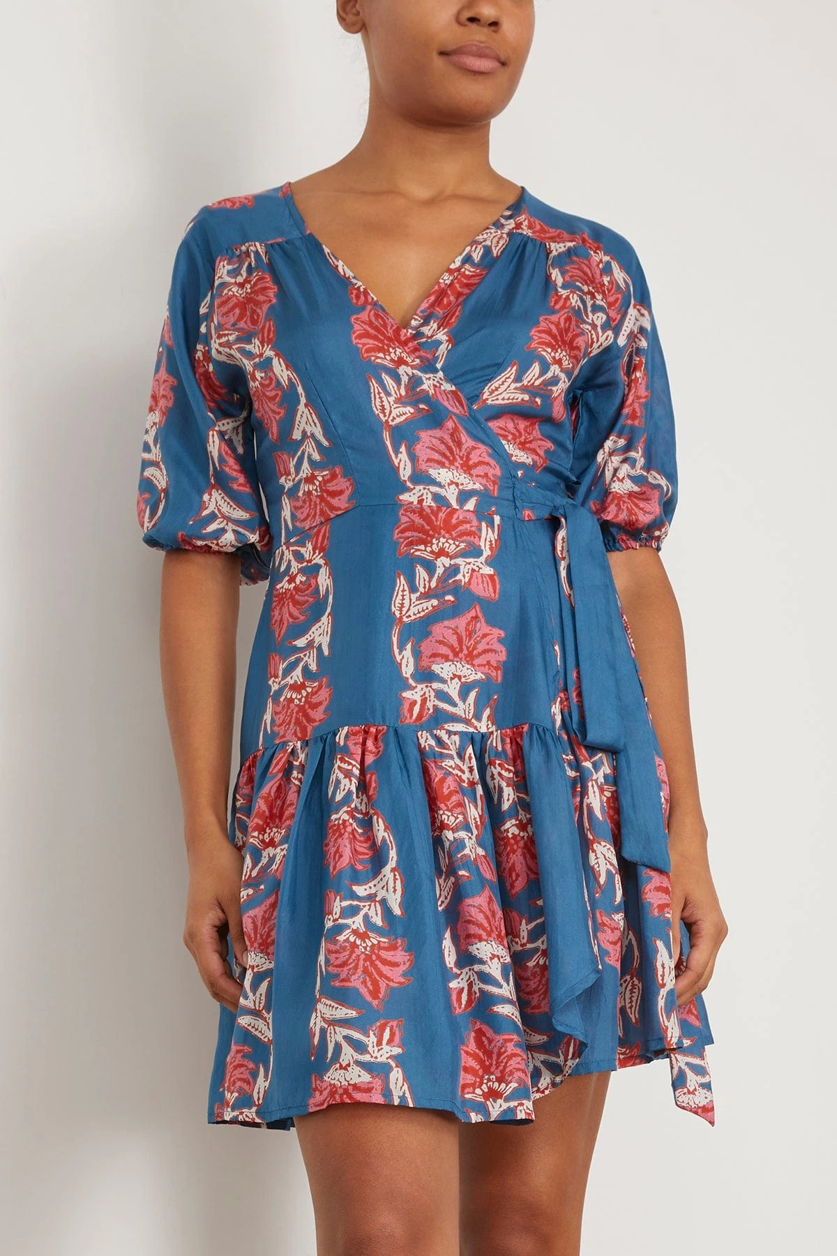 Elliana Dress In Indigo 3 Elliana Dress In Indigo - Image 3