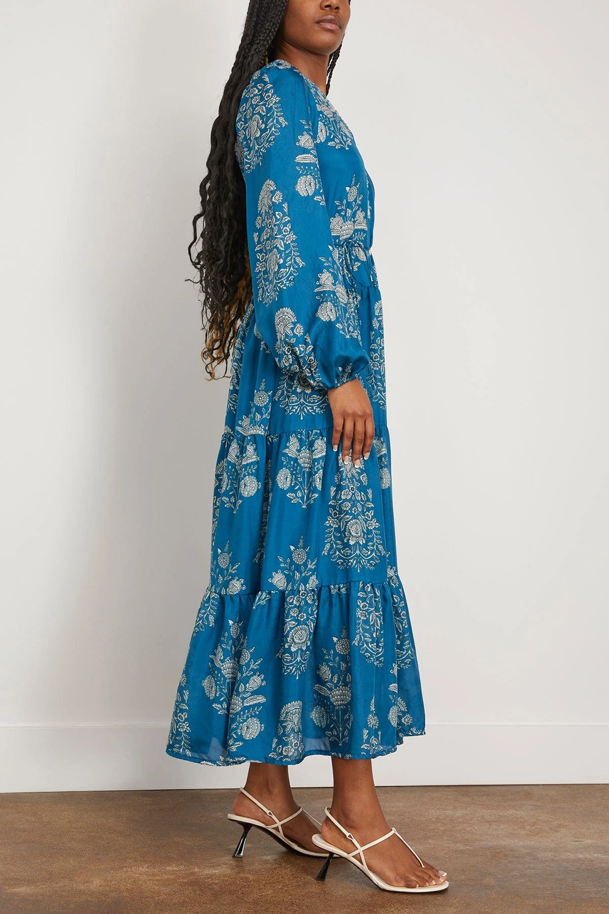 Larisa Dress In Saffire 3 Larisa Dress In Saffire - Image 3