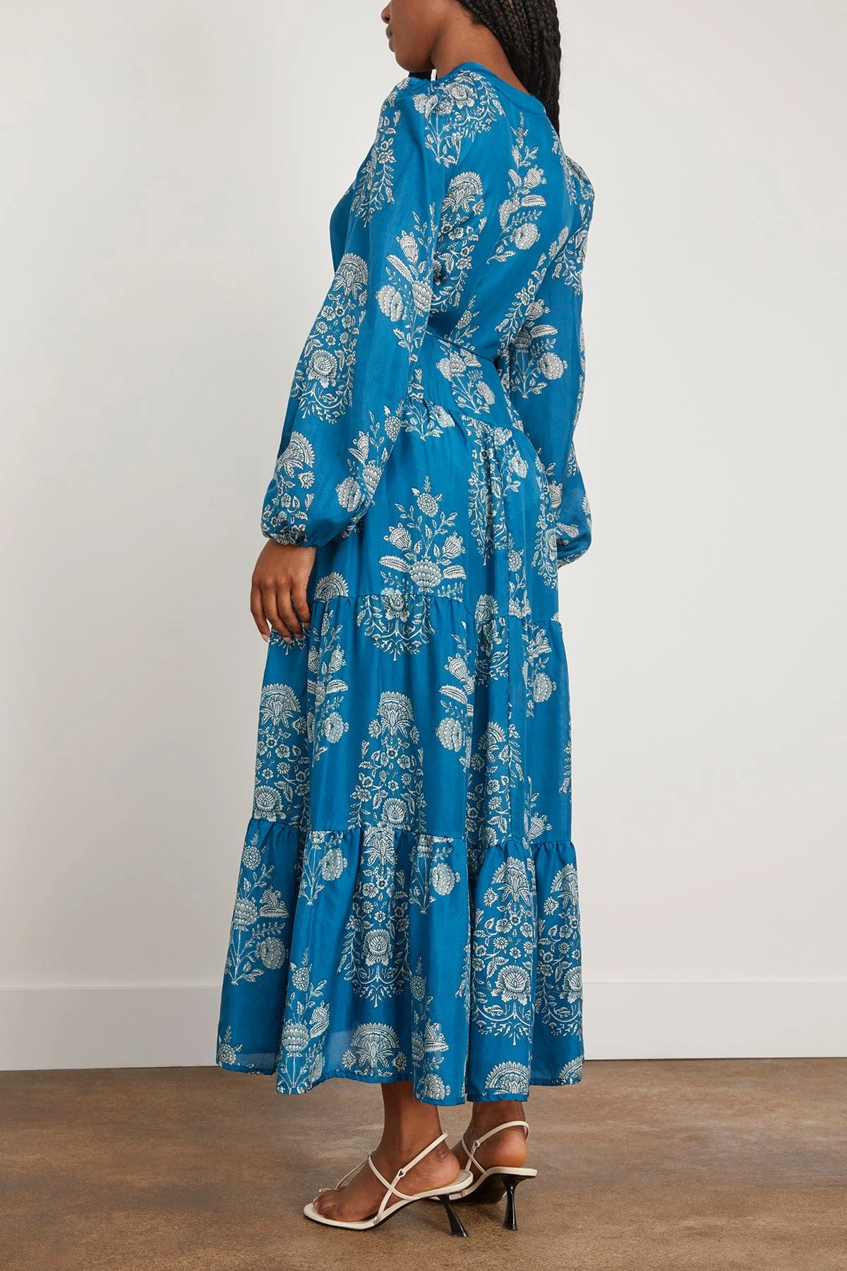 Larisa Dress In Saffire 4 Larisa Dress In Saffire - Image 4