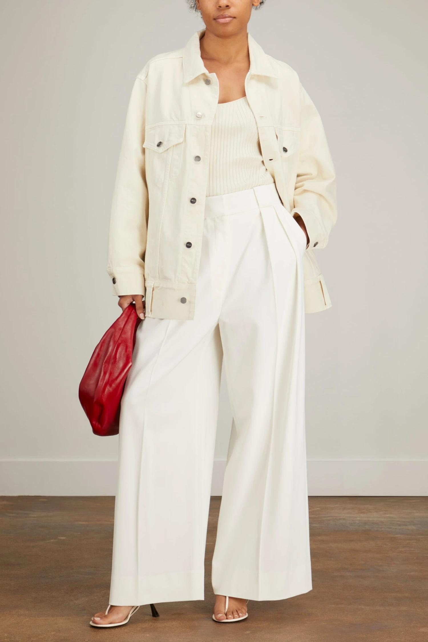 Rico Pant In Ivory 2 Rico Pant In Ivory - Image 2