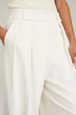 Rico Pant In Ivory 9 Rico Pant In Ivory -Dries Van Noten Shop khaite rico pant in ivory 4 1