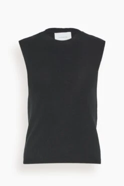 Emma Knit Top In Black