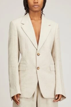 Morris Blazer In Beige -Dries Van Noten Shop la collection morris blazer in beige 2