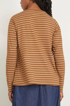 Maglia Jeppe Striped Dain In Cumino 7 Maglia Jeppe Striped Dain In Cumino -Dries Van Noten Shop labo.art MagliaJeppeStripedDaininCumino 3