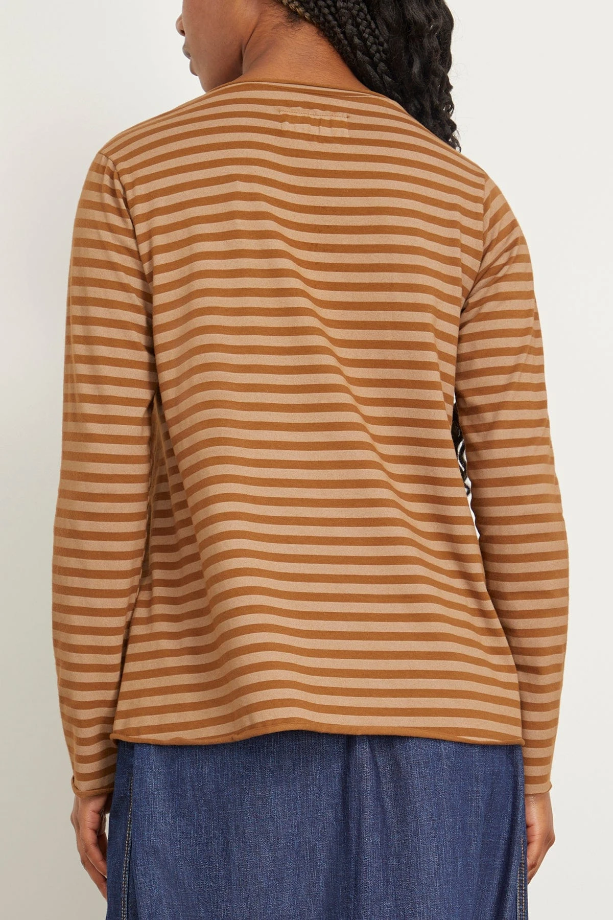 Maglia Jeppe Striped Dain In Cumino 4 Maglia Jeppe Striped Dain In Cumino - Image 4
