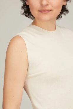 Emma Knit Top In Off White -Dries Van Noten Shop lacollection EmmaKnitTopinOffWhite 4