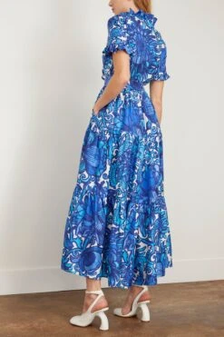 Long And Sassy Dress In Anemone -Dries Van Noten Shop ladoublej LongandSassyDressinAnemone 3