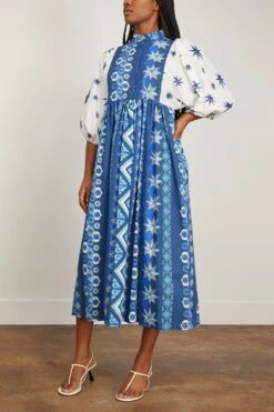 Portofino Dress In Costiera -Dries Van Noten Shop ladoublej PortofinoDressinCostiera 2