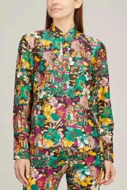 Portofino Shirt In Temples -Dries Van Noten Shop ladoublej PortofinoShirtinTemples 2