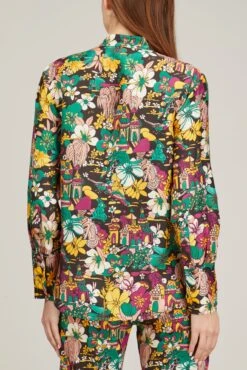 Portofino Shirt In Temples -Dries Van Noten Shop ladoublej PortofinoShirtinTemples 3