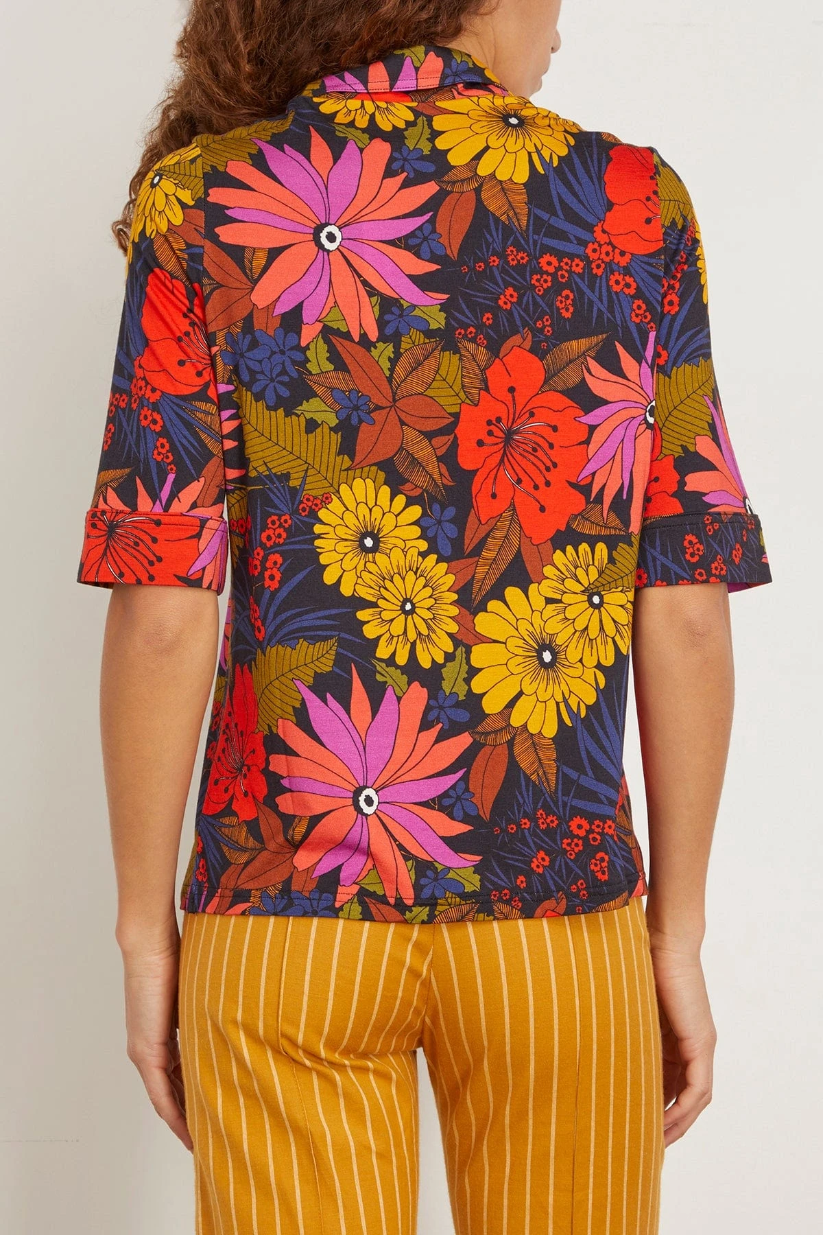 Lauren Top In Hibiscus 4 Lauren Top In Hibiscus - Image 4