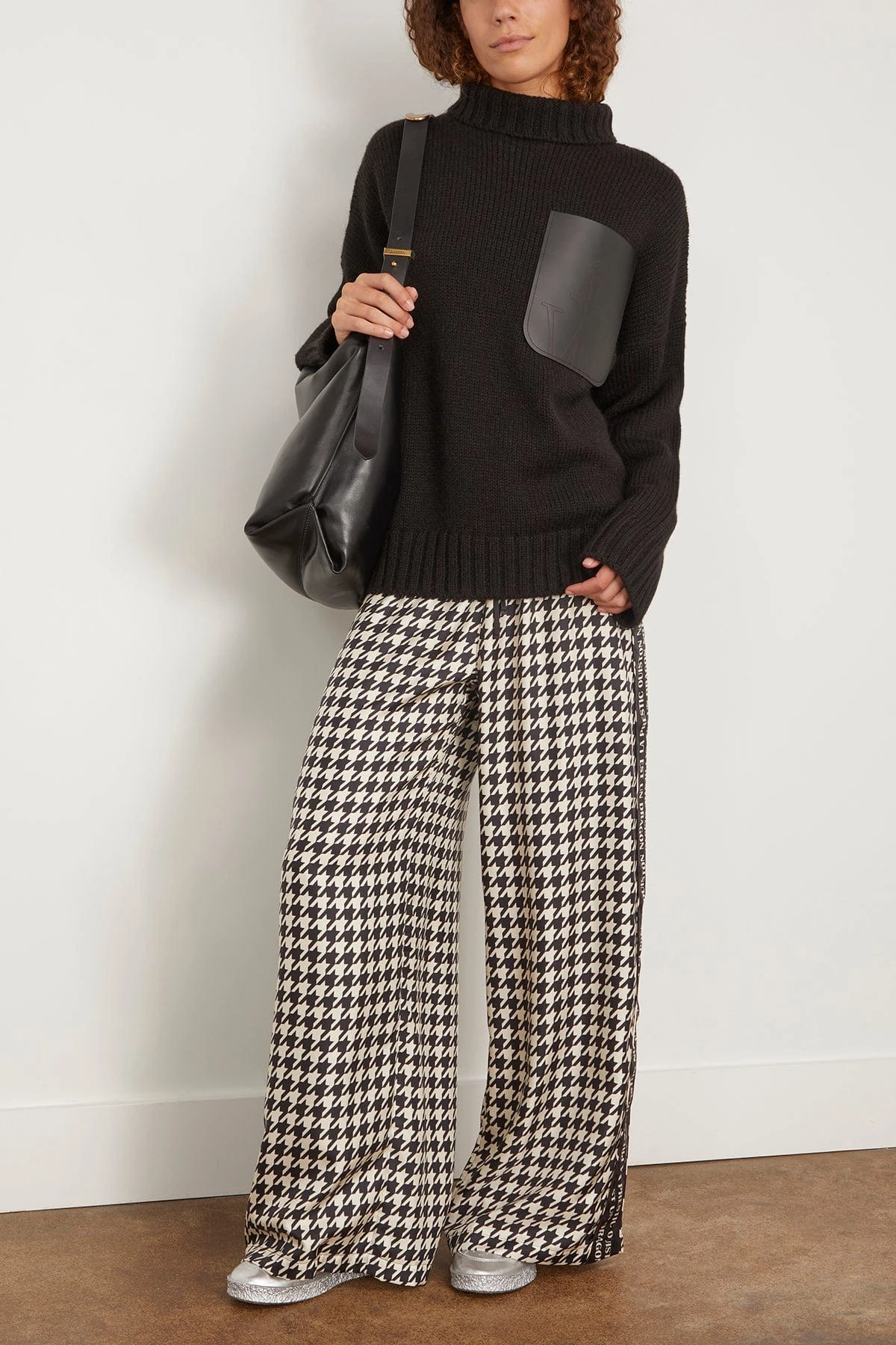 Ring Pant In Mix Pied De Coq 2 Ring Pant In Mix Pied De Coq - Image 2