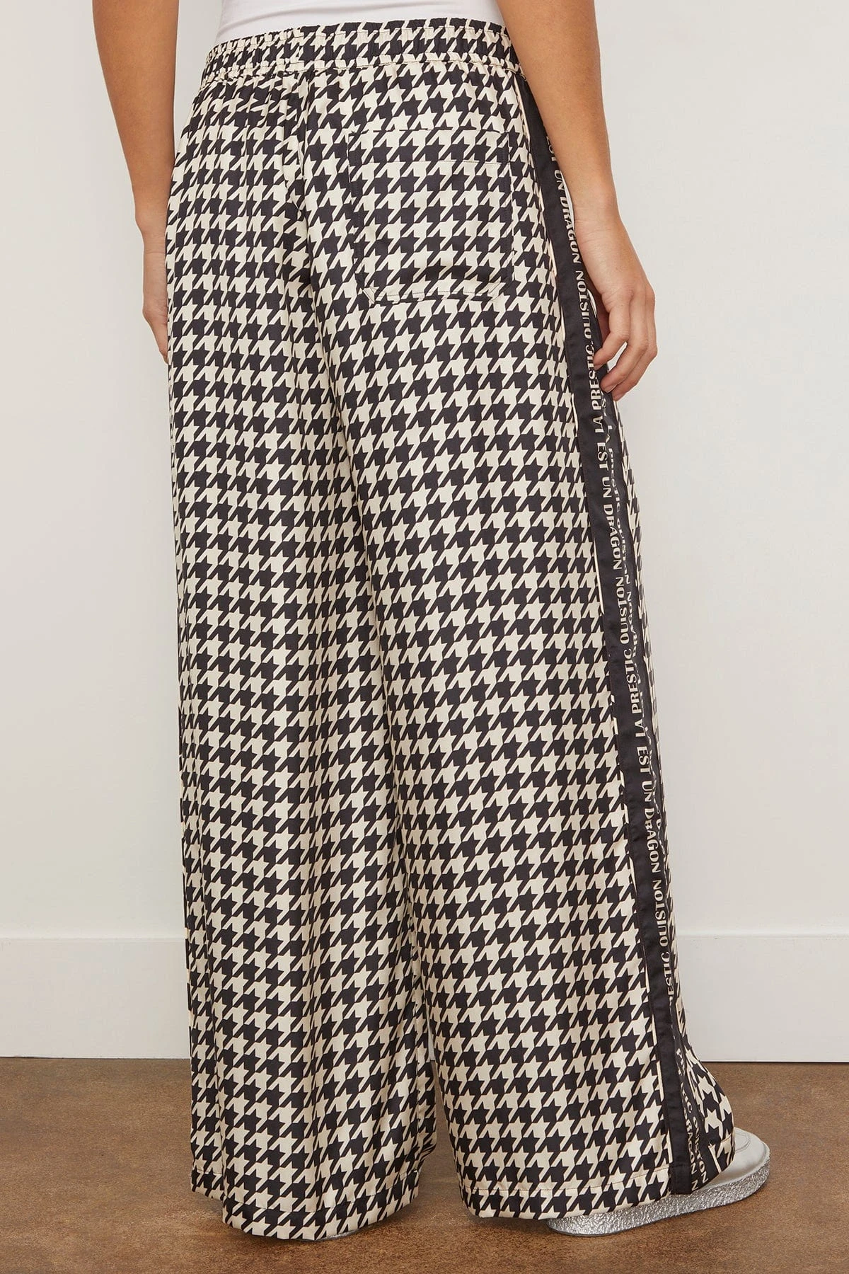 Ring Pant In Mix Pied De Coq 4 Ring Pant In Mix Pied De Coq - Image 4