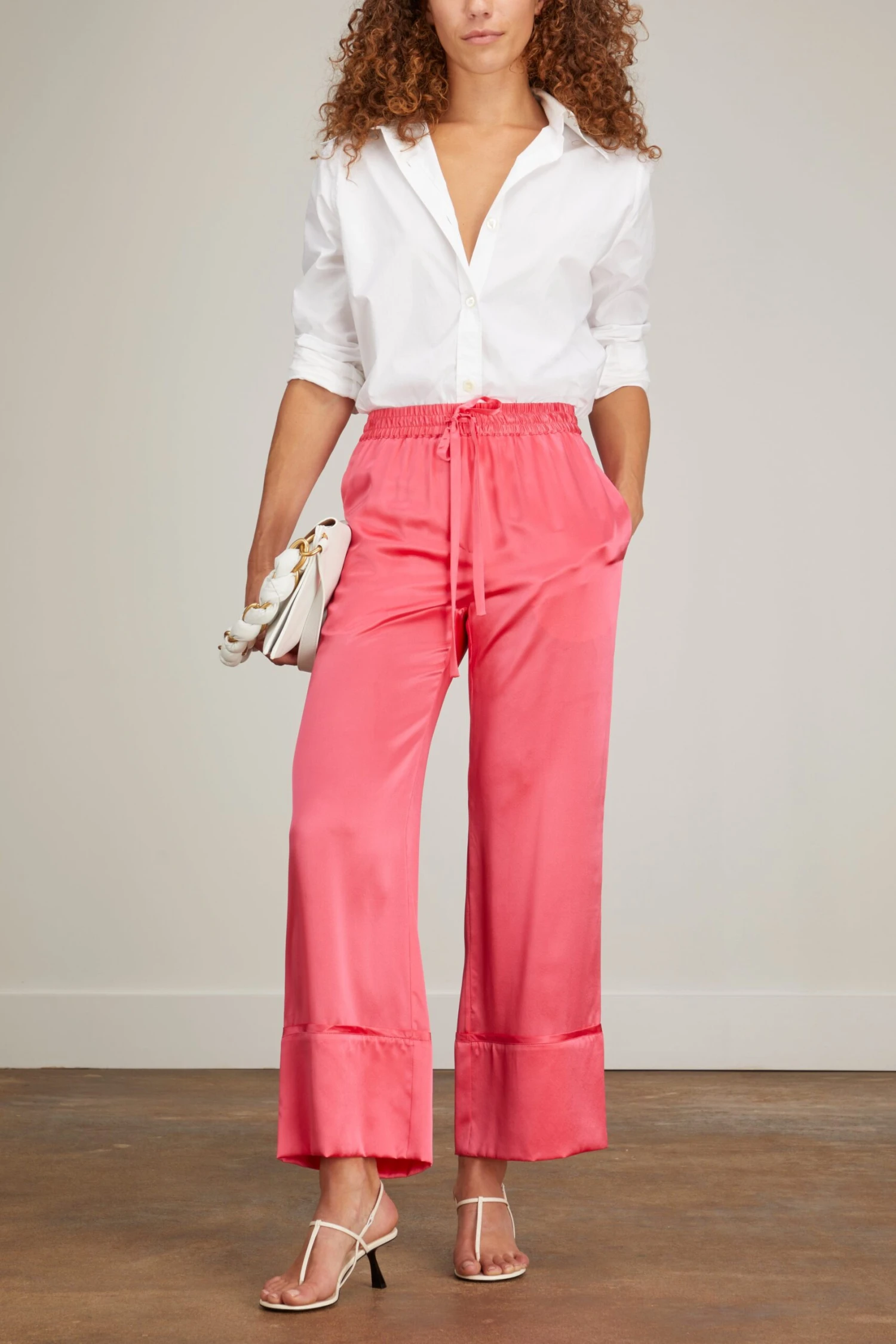 Stella Pant In Fuschia 2 Stella Pant In Fuschia - Image 2