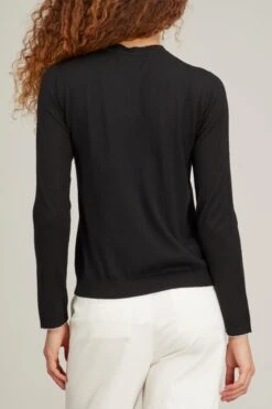 Manola Sweater In Black -Dries Van Noten Shop lisa yang manola sweater in black 3