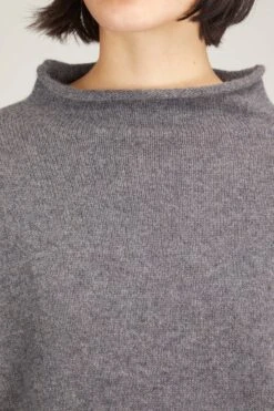 Sandy Sweater In Graphite 9 Sandy Sweater In Graphite -Dries Van Noten Shop lisa yang sandy sweater in graphite 4 1