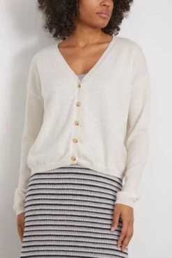 Abby Cardigan In Cream -Dries Van Noten Shop lisayang AbbyCardiganinCream 2 ed455346 4af6 4b26 848c 5da5443ff8a9