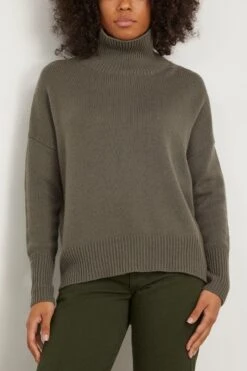 Heidi Sweater In Fern -Dries Van Noten Shop lisayang HeidiSweaterinFern 2 de27ed09 2955 472d 975a a142d92cb59d