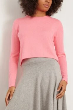 Ida Sweater In Pink Lemonade -Dries Van Noten Shop lisayang IdaSweaterinPinkLemonade 2