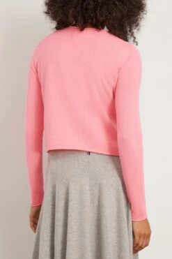 Ida Sweater In Pink Lemonade -Dries Van Noten Shop lisayang IdaSweaterinPinkLemonade 3