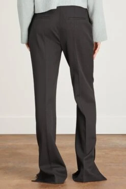 Baltrum Straight Pants In Black -Dries Van Noten Shop louloustudio BaltrumStraightPantsinBlack 3