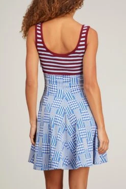 Marni Dress In Bluette -Dries Van Noten Shop marni DressinBluette 3