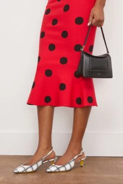 Marni Techno Knit Dots Sleeveless Dress In Tulip -Dries Van Noten Shop marni TechnoKnitDotsSleevelessDressinTulip 4