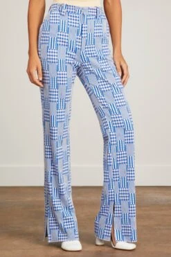 Marni Trouser In Bluette -Dries Van Noten Shop marni TrouserinBluette 2