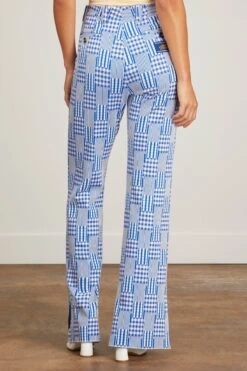 Marni Trouser In Bluette -Dries Van Noten Shop marni TrouserinBluette 3