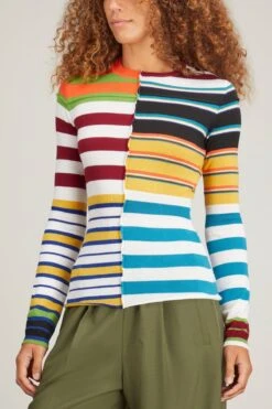 Marni Roundneck Sweater In Multicolor -Dries Van Noten Shop marni roundneck sweater in multicolor 2 86bea610 1004 408c b932 86980316142a