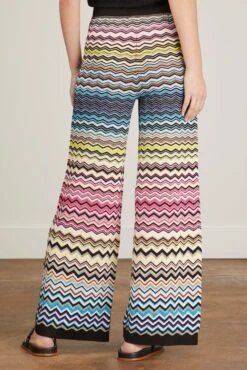 Missoni Trouser In Black Multicolor 8 Missoni Trouser In Black Multicolor -Dries Van Noten Shop missoni trouser in black multicolor 3