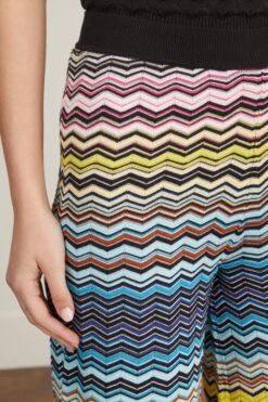 Missoni Trouser In Black Multicolor 9 Missoni Trouser In Black Multicolor -Dries Van Noten Shop missoni trouser in black multicolor 4