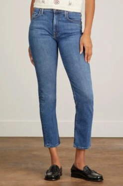 MOTHER The Mid Rise Rider Ankle Jean In Right On -Dries Van Noten Shop mother TheMidRiseRiderAnkleJeaninRightOn 2