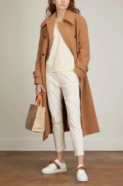 New Arrival -Dries Van Noten Shop nili lotan tel aviv pant in eggshell 1