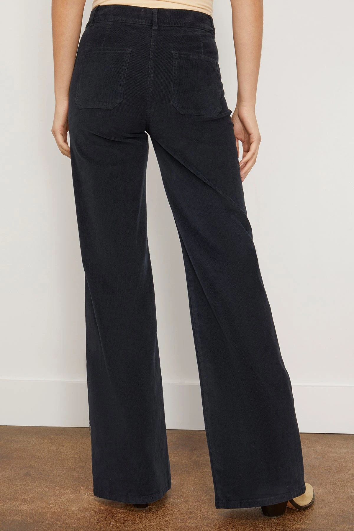 NILI LOTAN Florence Pant In Dark Navy 4 NILI LOTAN Florence Pant In Dark Navy - Image 4