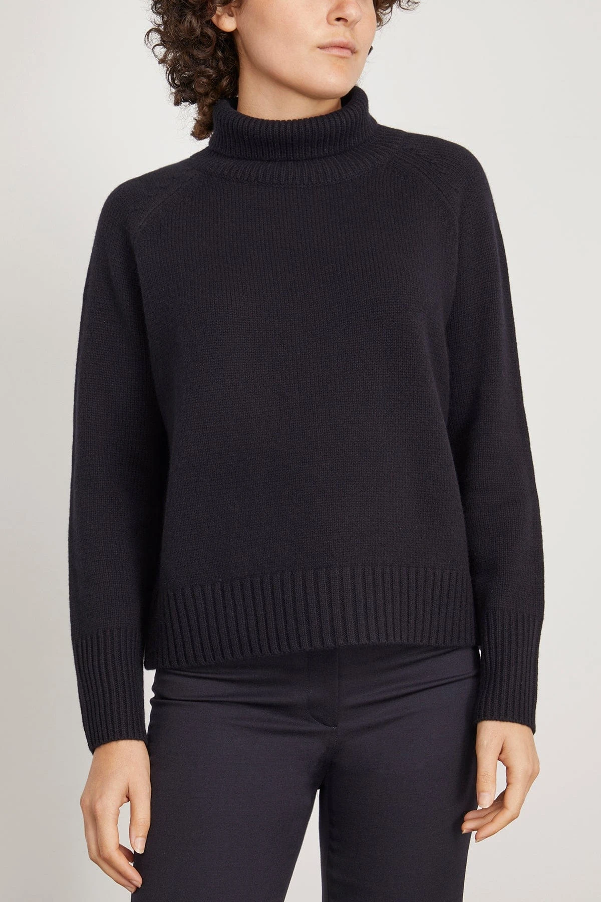 NILI LOTAN Lanie Sweater In Dark Navy 3 NILI LOTAN Lanie Sweater In Dark Navy - Image 3