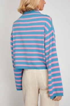 Merino Extrafine Sweater In Himmelblau -Dries Van Noten Shop odeeh MerinoExtrafineSweaterinHimmelblau 3