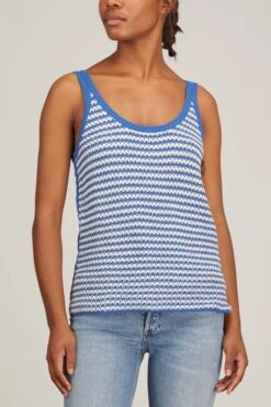 Shirt In Blue/White -Dries Van Noten Shop odeeh ShirtinBlueWhite 2