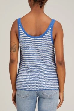 Shirt In Blue/White -Dries Van Noten Shop odeeh ShirtinBlueWhite 3