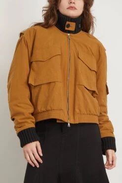 Jacket In Cinnamon -Dries Van Noten Shop planc JacketinCinnamon 2
