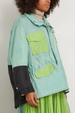 Jacket In Clearwater -Dries Van Noten Shop planc JacketinClearwater 2