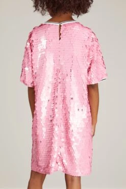 Tunic In Peony Pink 8 Tunic In Peony Pink -Dries Van Noten Shop planc tunic in peony pink 3