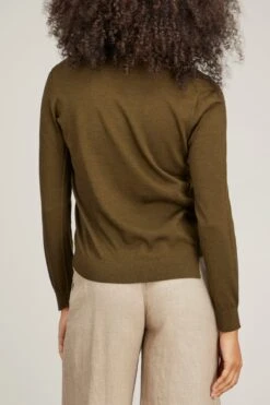 Caro Top In Olive -Dries Van Noten Shop rachel comey caro top in olive 3